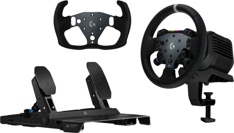 Logitech G RS50 Systeem + Track Wheel PlayStation & PC + RS pedalen