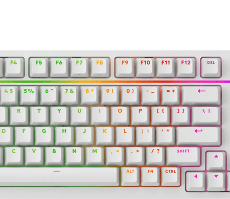 Logitech G316 X 98 Bedrade Gaming Toetsenbord Qwerty Wit
