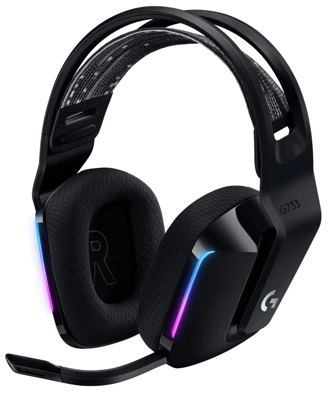 Logitech G733 LIGHTSPEED Wireless Gaming Headset Zwart