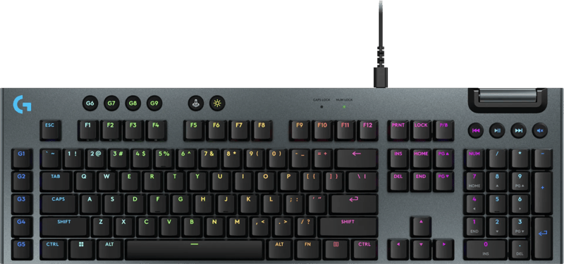 Logitech G915 X Gaming Toetsenbord Qwerty Zwart