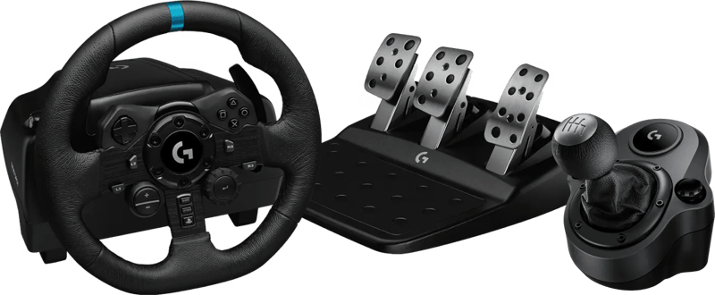 Logitech G923 TRUEFORCE PlayStation & PC + Driving Force Shifter