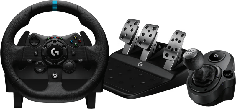 Logitech G923 TRUEFORCE Xbox & PC + Driving Force Shifter