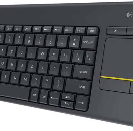 Logitech K400 Plus Wireless Touch Zwart QWERTY