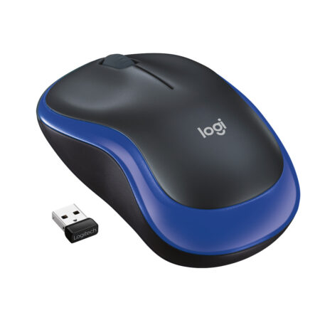 Logitech M185 Draadloze Muis Muis Blauw | Logitech