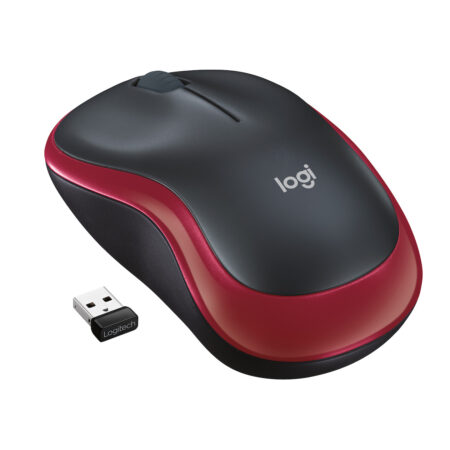 Logitech M185 Draadloze Muis Muis Rood | Logitech