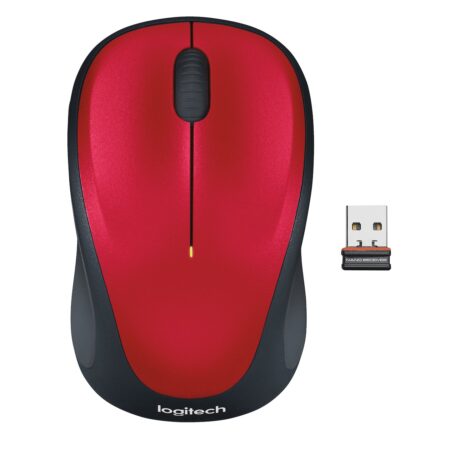 Logitech M235 Muis Rood | Logitech
