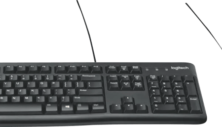 Logitech MK120 Toetsenbord en Muis QWERTY 2-Pack