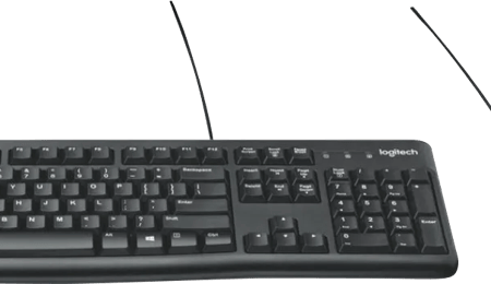 Logitech MK120 Toetsenbord en Muis QWERTY 5-Pack