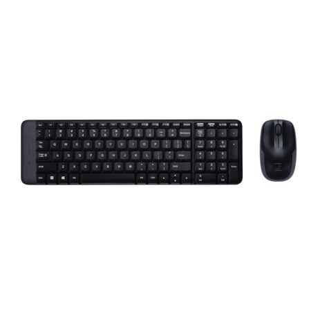 Logitech MK220 Wireless Combo (Qwerty) Toetsenbord Zwart | Logitech