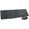 Logitech MK235 Draadloze Toetsenbord en Muis QWERTY Toetsenbord Zwart | Logitech