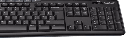 Logitech MK270 Draadloos Toetsenbord en Muis QWERTY 2-Pack