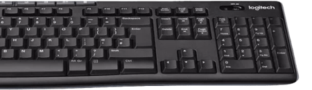 Logitech MK270 Draadloos Toetsenbord en Muis QWERTY 3-Pack