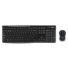 Logitech MK270 Draadloos Toetsenbord en Muis QWERTY Toetsenbord Zwart | Logitech