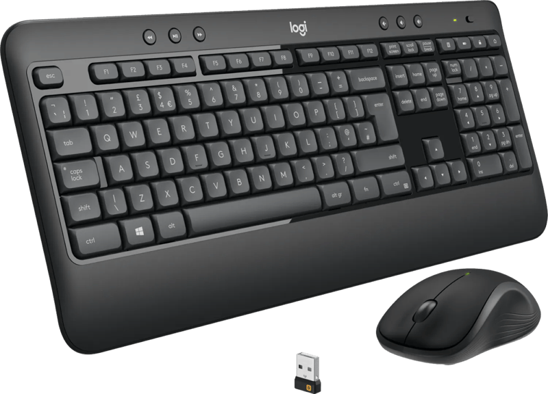 Logitech MK540 Advanced Draadloze Toetsenbord en Muis