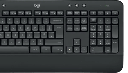 Logitech MK545 Draadloze Toetsenbord en Muis QWERTY 3-Pack