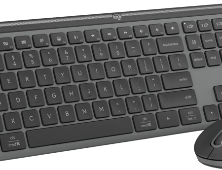 Logitech MK950 Signature Slim Draadloze Toetsenbord en Muis Combo Qwerty Zwart