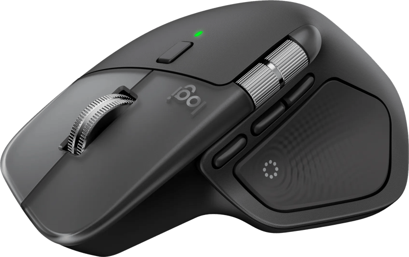 Logitech MX Master 4 voor Mac Spacezwart