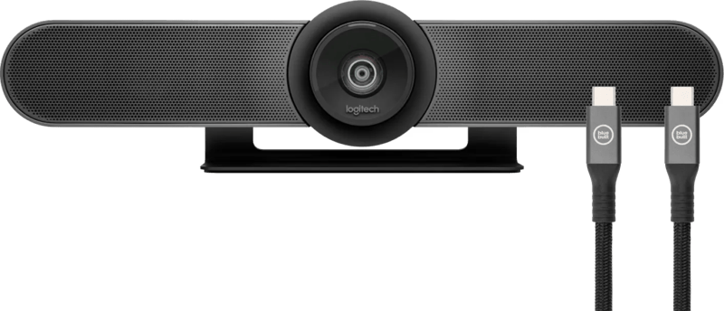 Logitech MeetUp Conference Cam + BlueBuilt Usb C naar usb C kabel 2m