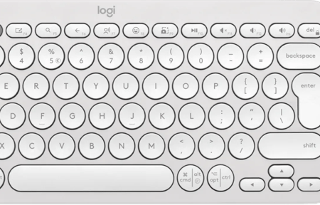 Logitech Pebble 2 Combo Qwerty Wit