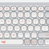 Logitech Pop Icon Combo toetsenbord en muis set Wit