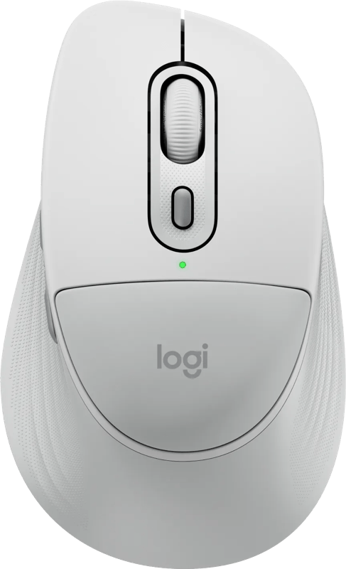 Logitech Signature Comfort Plus M850 L Draadloze Muis Off-White