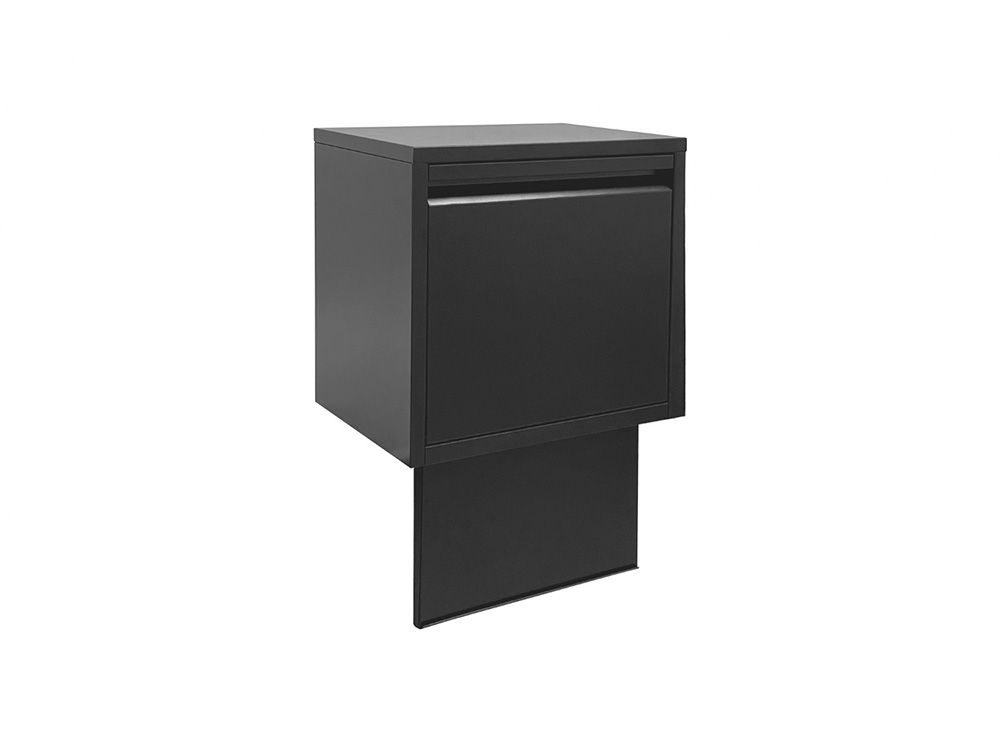 Logixbox Flexybox inwerpdeel los inbouw pakketbrievenbus - grijs | Logixbox