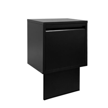 Logixbox Flexybox inwerpdeel los inbouw pakketbrievenbus - zwart | Logixbox