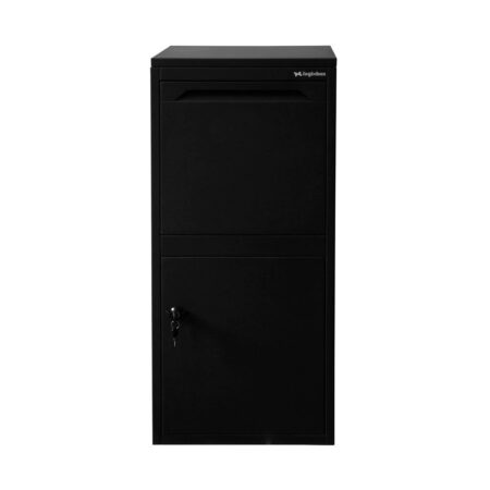 Logixbox Frontbox DeLuxe Uni pakketbrievenbus - zwart | Logixbox