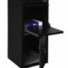 Logixbox Frontbox DeLuxe pakketbrievenbus - zwart | Logixbox