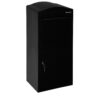 Logixbox Frontbox Uni pakketbrievenbus - zwart | Logixbox