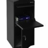 Logixbox Frontbox pakketbrievenbus - zwart | Logixbox