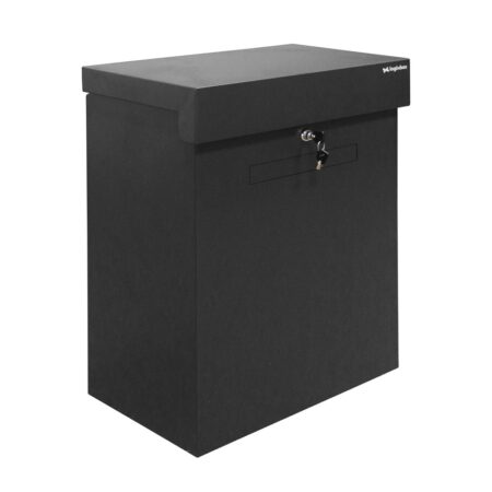 Logixbox Topbox-XL Plus pakketbox met brievenbusklep - grijs | Logixbox