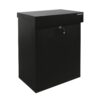 Logixbox Topbox-XL pakketbox - zwart | Logixbox