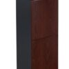 Logixbox Trendybox-Wood pakketbrievenbus achteruitname - grijs | Logixbox
