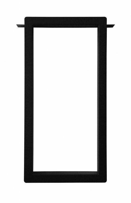 Logixbox los frame voor Logixbox pakketbrievenbus inbouw staal - zwart | Logixbox