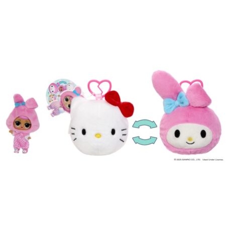 Lol Surprise Loves Hello Kitty Reversible Plush Surprise | MGA