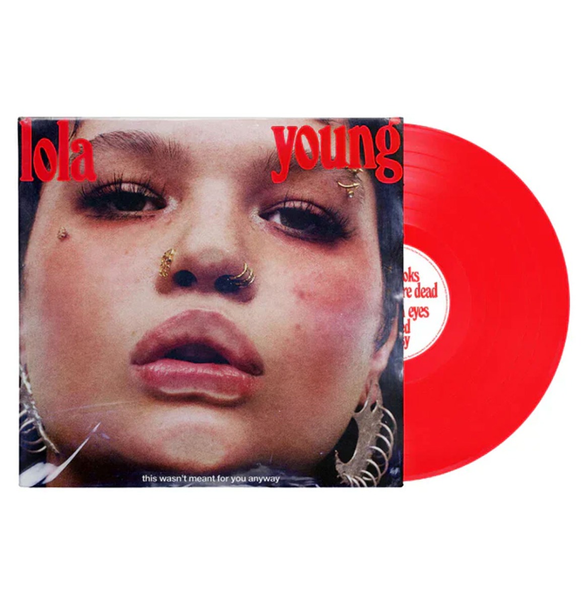 Lola Young - This Wasn't Meant For You Anyway (Rood Vinyl) (LP) | Fiftiesstore