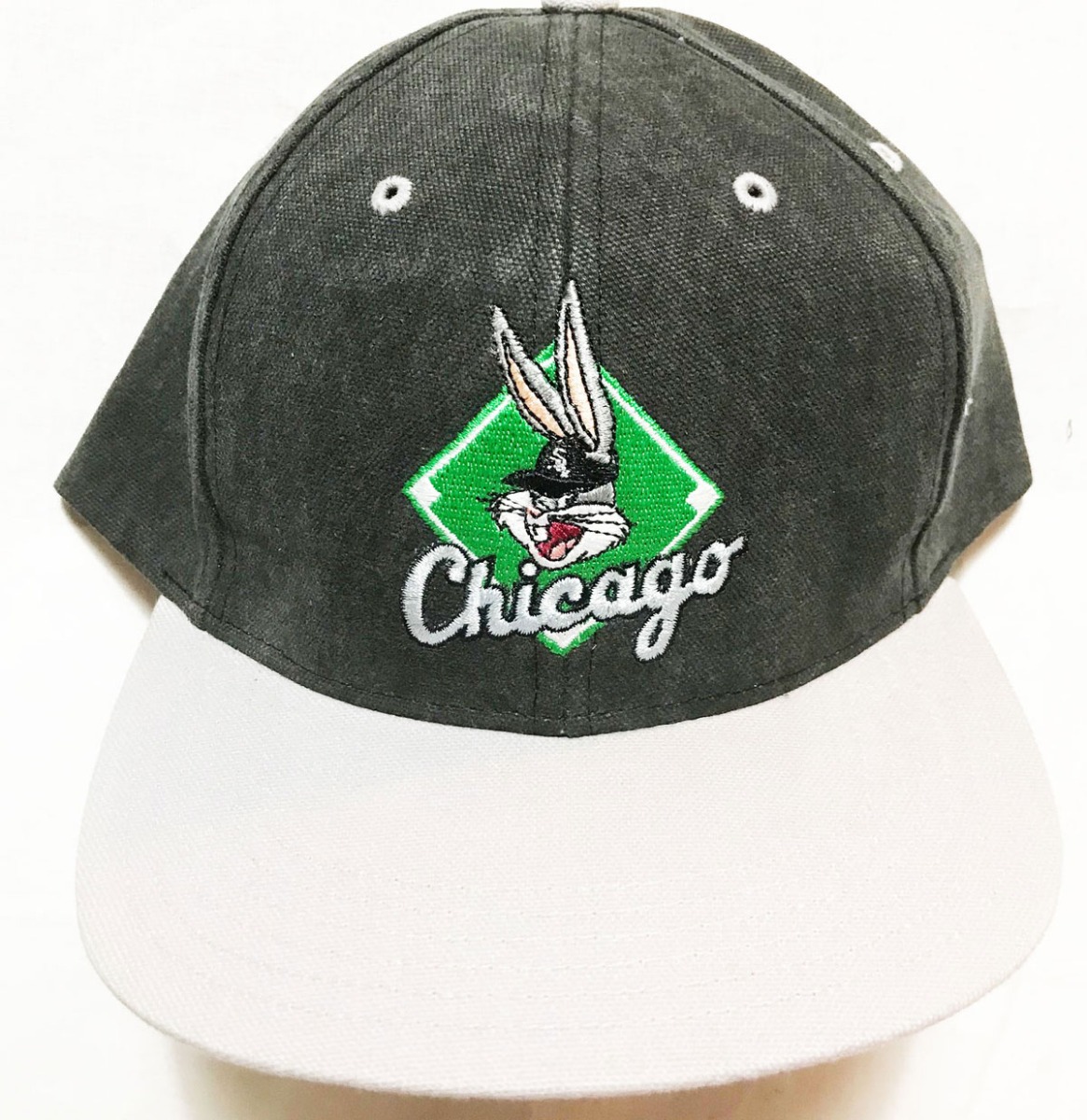 Looney Tunes Bugs Bunny Chicago White Sox Baseball Vintage Oldskool Cap - Pet | Fiftiesstore