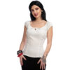 Lorena Top White-34 (NL)/ 8 (UK) | 29% korting | Collectif