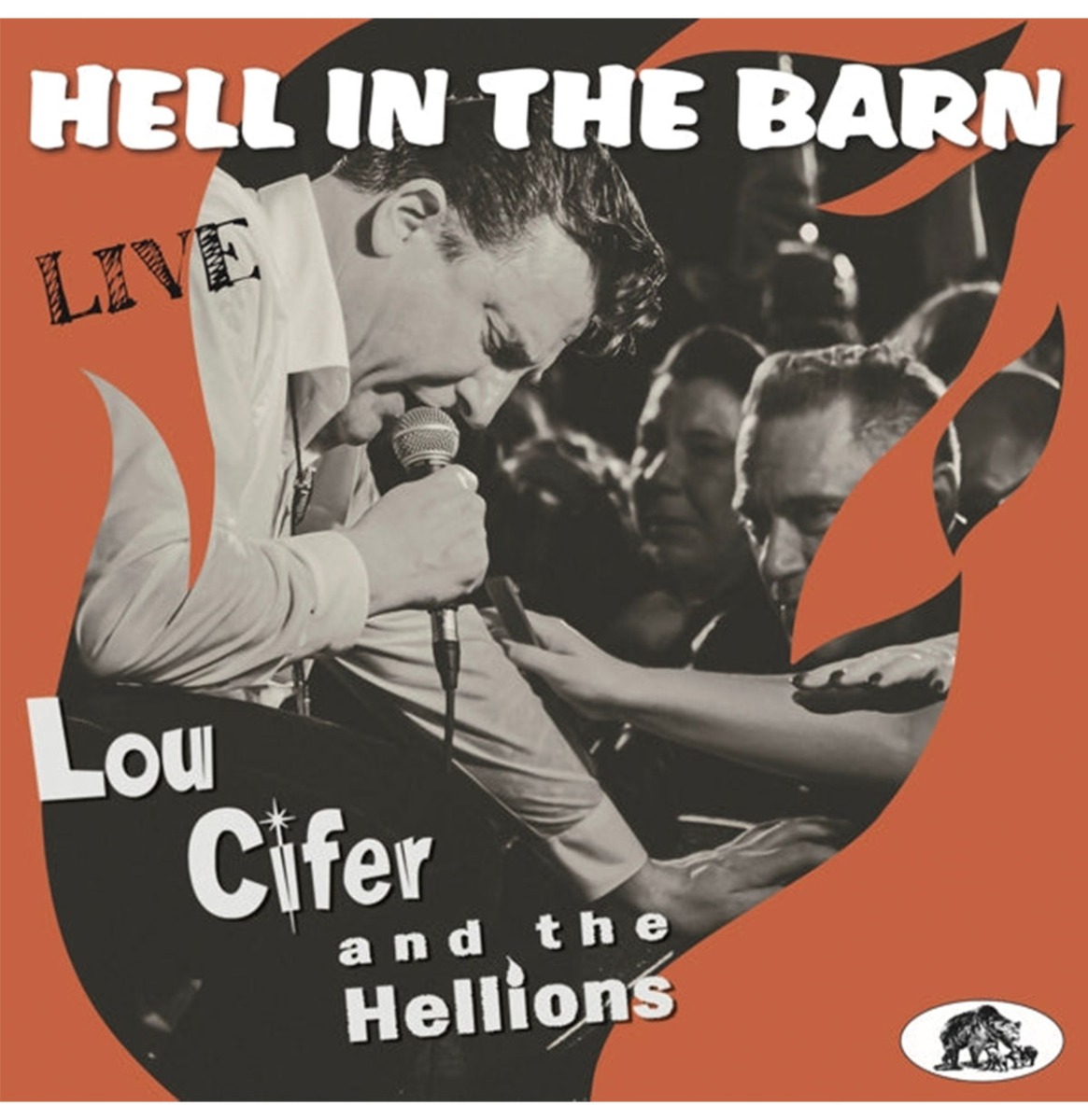 Lou Cifer And The Hellions - Hell In The Barn + CD (LP) | Fiftiesstore