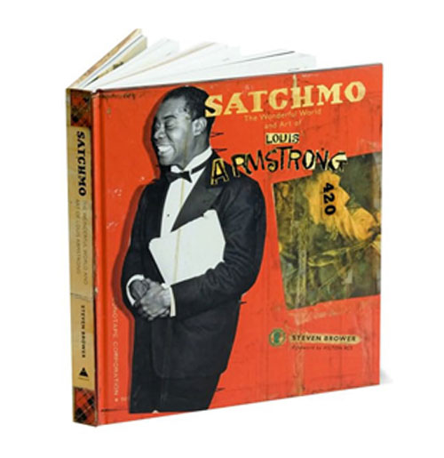 Louis Armstrong Boek - Satchmo The Wonderful World and Art of.... | Fiftiesstore