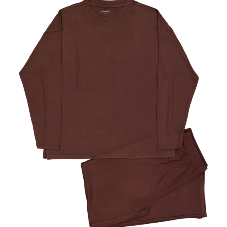 Loungepyjama - Bruin | Zeeman