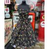 Love Ur Look Atomic Cherry Dress Black-XS | 36% korting | Fiftiesstore