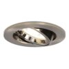 Lublin LED inbouwspot - 4 Watt 345 Lumen - 4000K Neutraal wit - GU10 - Dimbaar - Rond - Kantelbaar - IP20 Stofdicht - RVS | HOFTRONIC