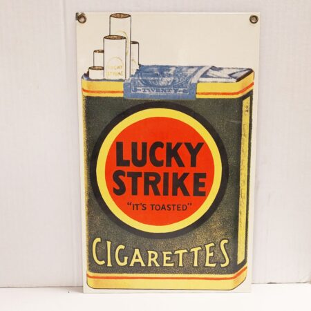 Lucky Strike Ande Rooney 1990's Emaille Bord - 29 x 18