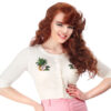 Lucy Pineapple Cardigan Ivory-38 (NL)/ 12 (UK) | 50% korting | Collectif