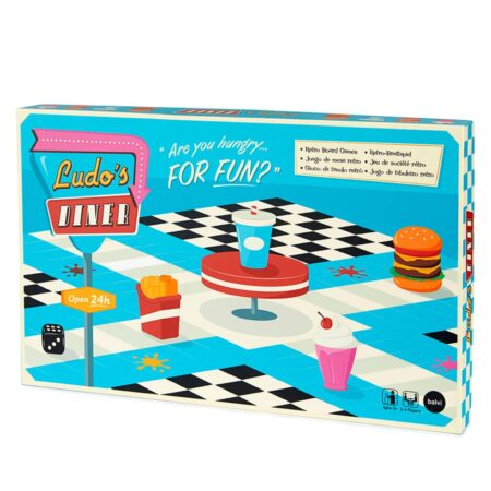Ludo's Diner Parcheesi Bordspel | Fiftiesstore