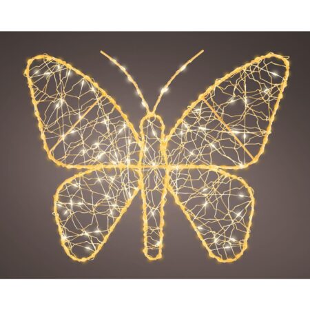 Lumineo Verlichte Figuur Vlinder H30cm | Lumineo
