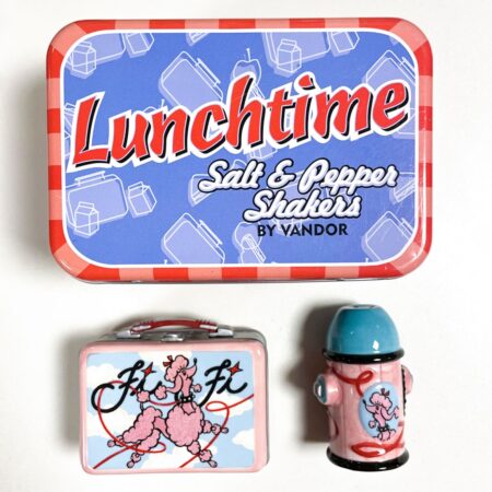Lunchtime Salt and Pepper Shakers By Vandor Fifi The Poodle | Fiftiesstore