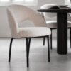 MUST Living Eetkamerstoel 'Arca' kleur Naturel | MUST Living